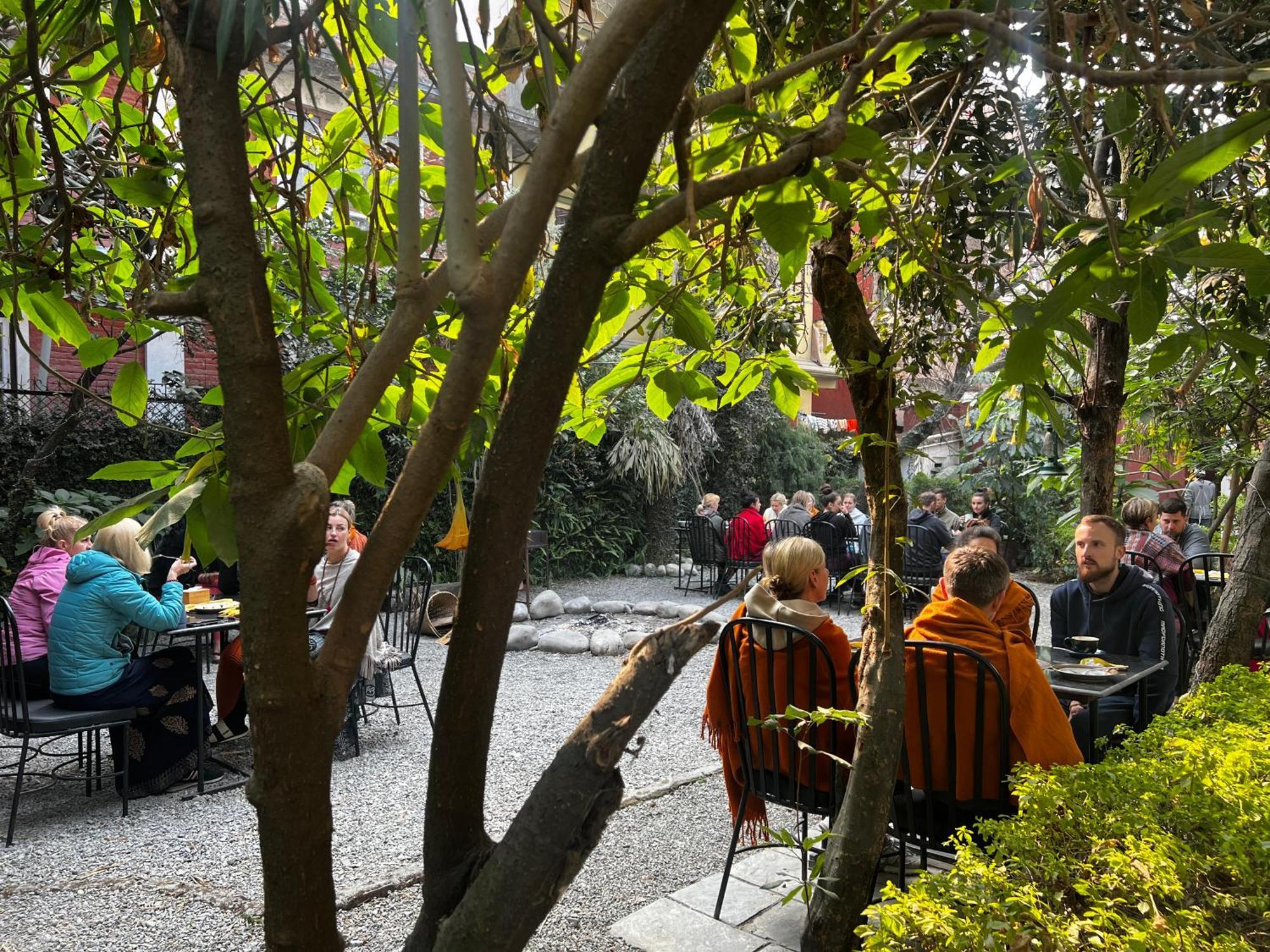 Cloud 9 Garden Hotell Kathmandu Exteriör bild